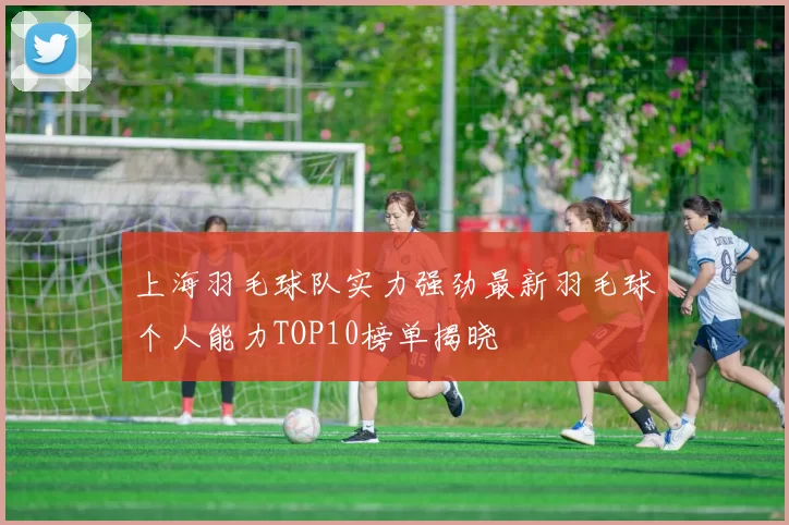 上海羽毛球队实力强劲最新羽毛球个人能力TOP10榜单揭晓